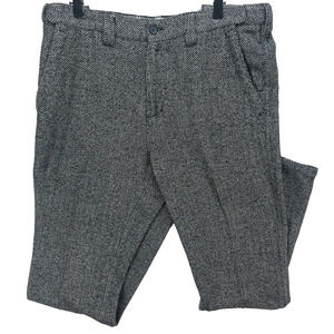 Territory Ahead Herringbone Dress Pants Men’s 36x33 Wool Blend Comfort Waist